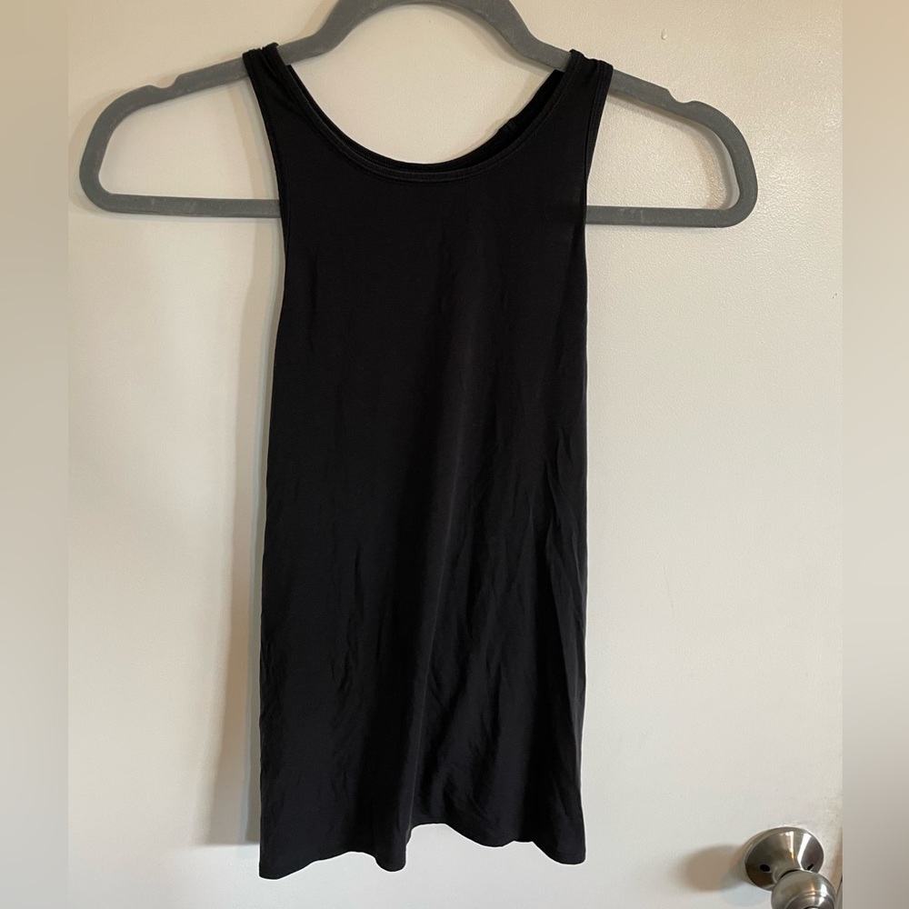 lululemon black running tank